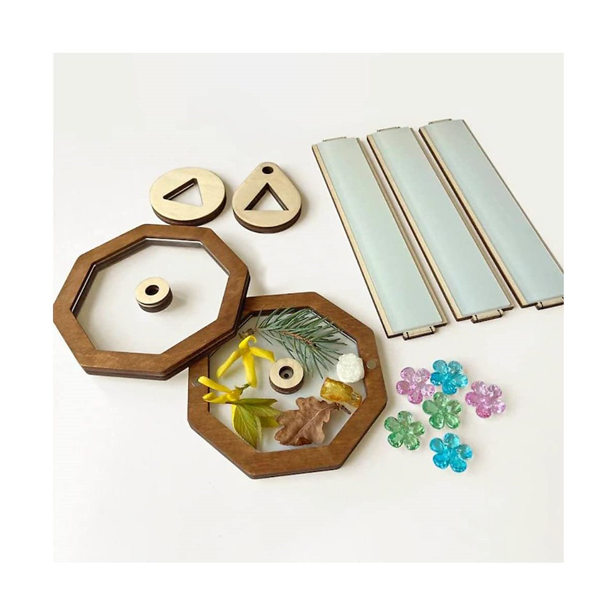 frler DIY Kaleidoskop Set Lernspielzeug Mitgebsel für Kinder