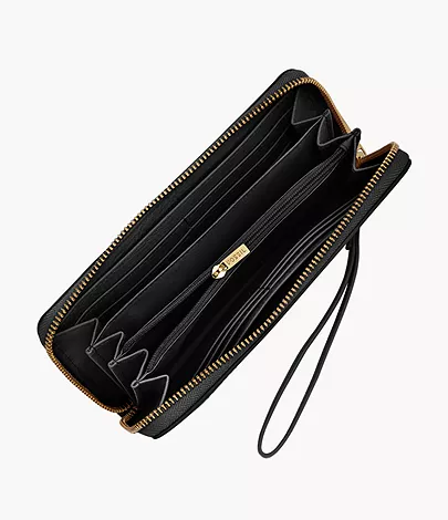 Fossil Zip Around Clutch Logan RFID