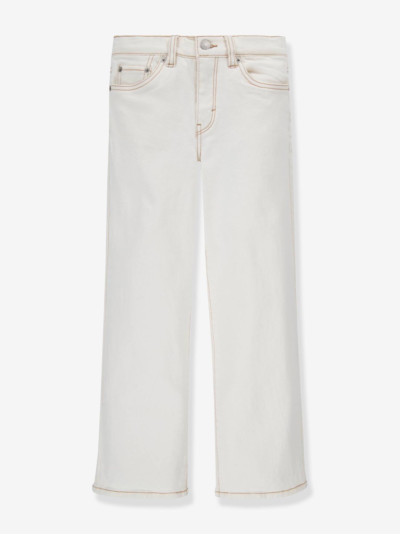 Levis Weite Mädchen Jeans Levi's mit Bio-Baumwolle - wollweiß