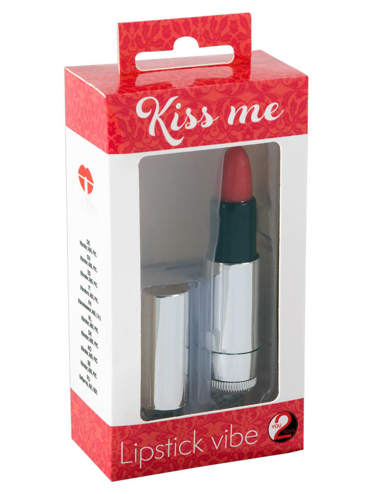 You2Toys Vibrator Kiss me Lipstick Vibe in silber günstig kaufen 8,5