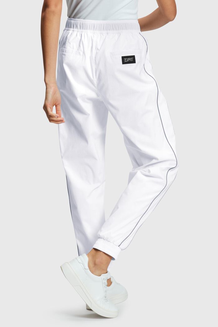 High-Rise-Pants im Jogger-Style mit Gürtelschließe