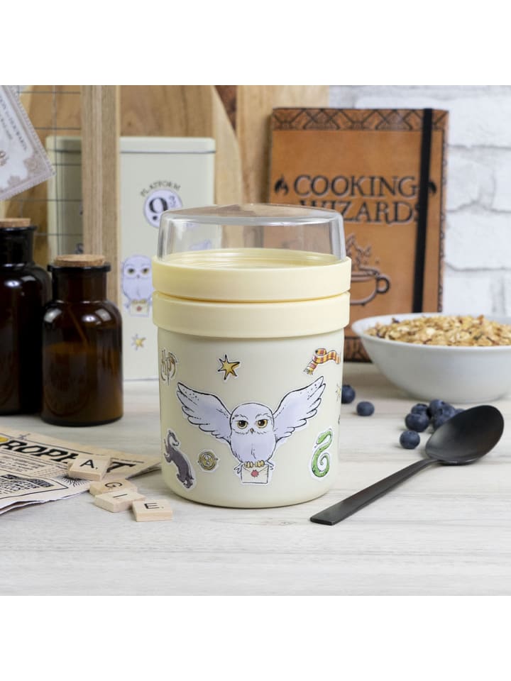 Geda Labels Food to go Becher Harry Potter Eule in Gelb - 500ml günstig kaufen onesize