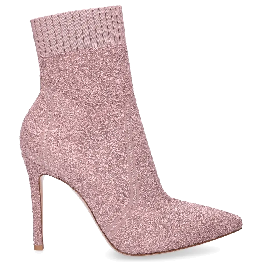 Gianvito Rossi - Stiefeletten FIONA Textil - pink