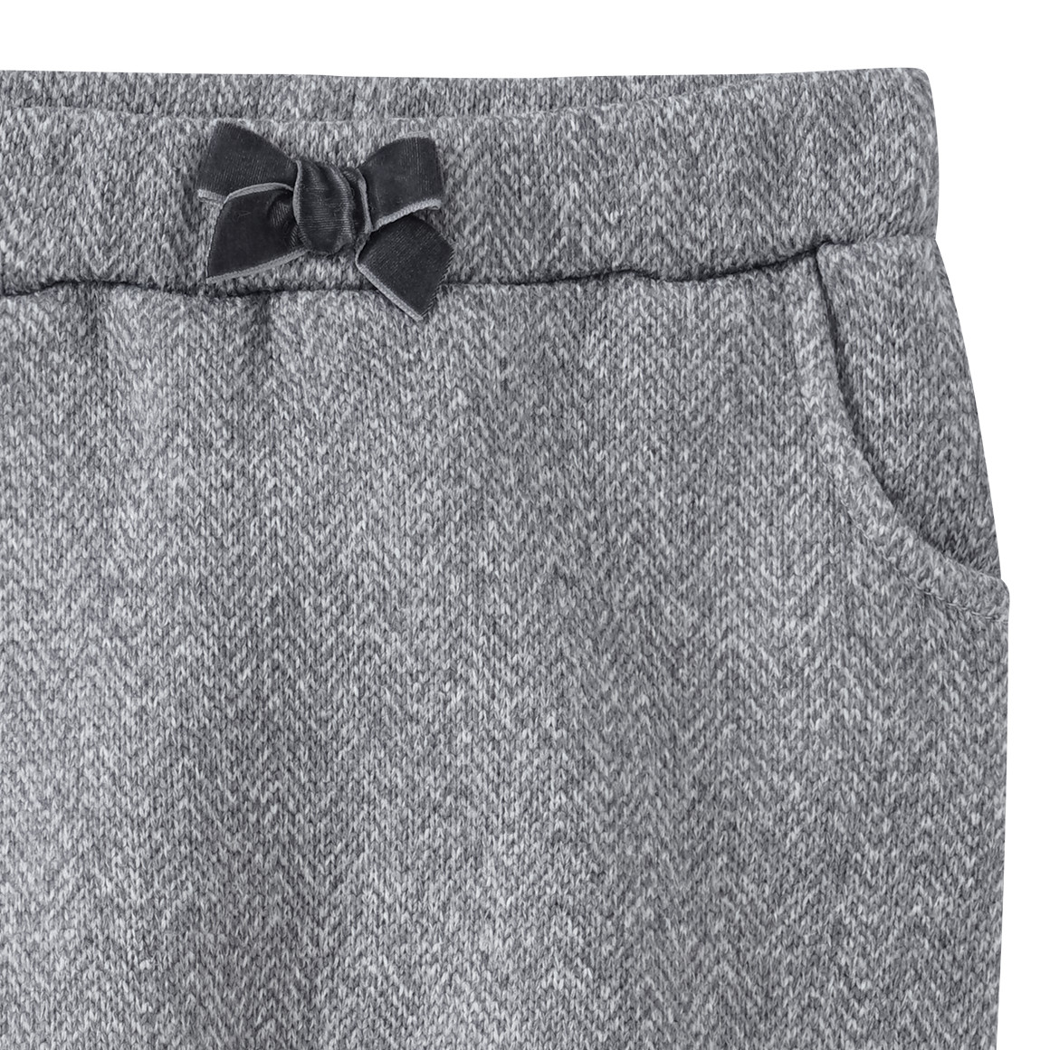Baby Hose mit Fischgrät-Muster