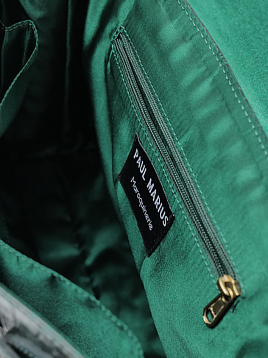 Colette M Alligator - Malachite