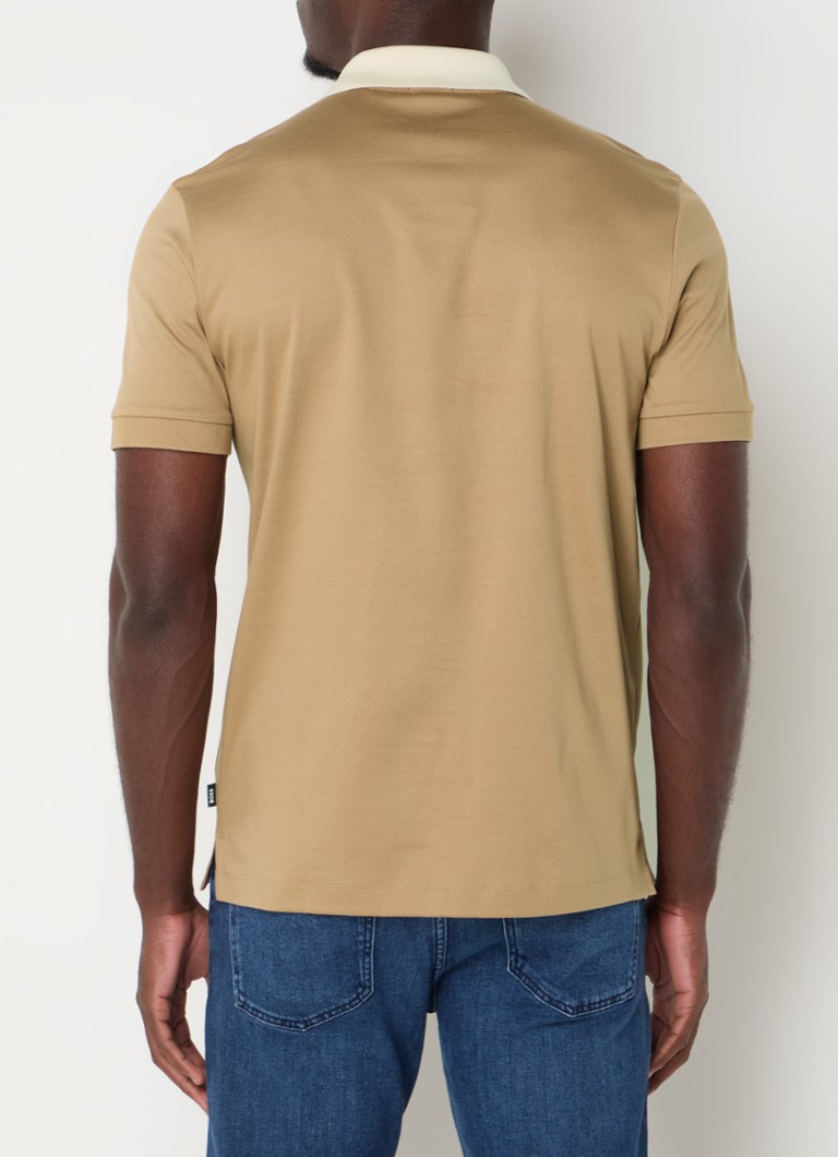 Tricou polo HUGO BOSS Phillipson, croit bine și elastic.