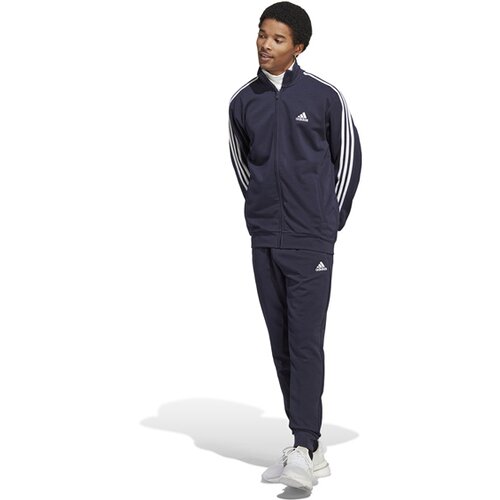 HERREN SPORTANZUG BASIC 3-STREIFEN FRENCH TERRY