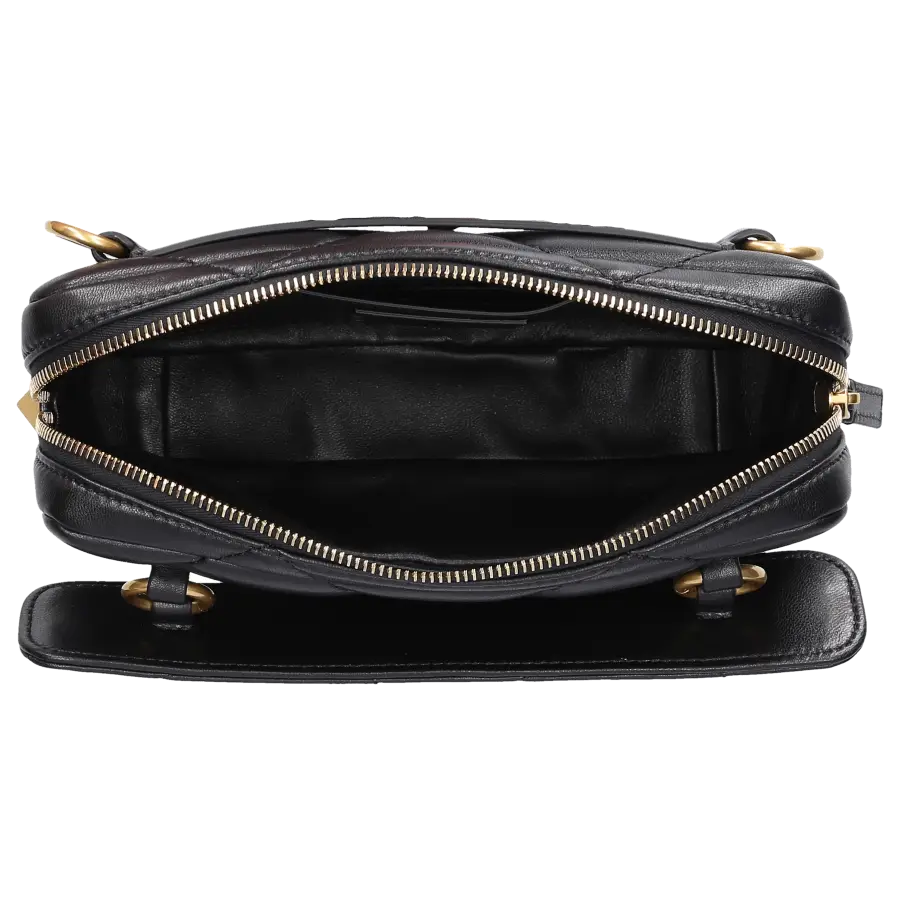 Valentino Garavani - Crossbody ROMAN STUD Nappaleder - schwarz