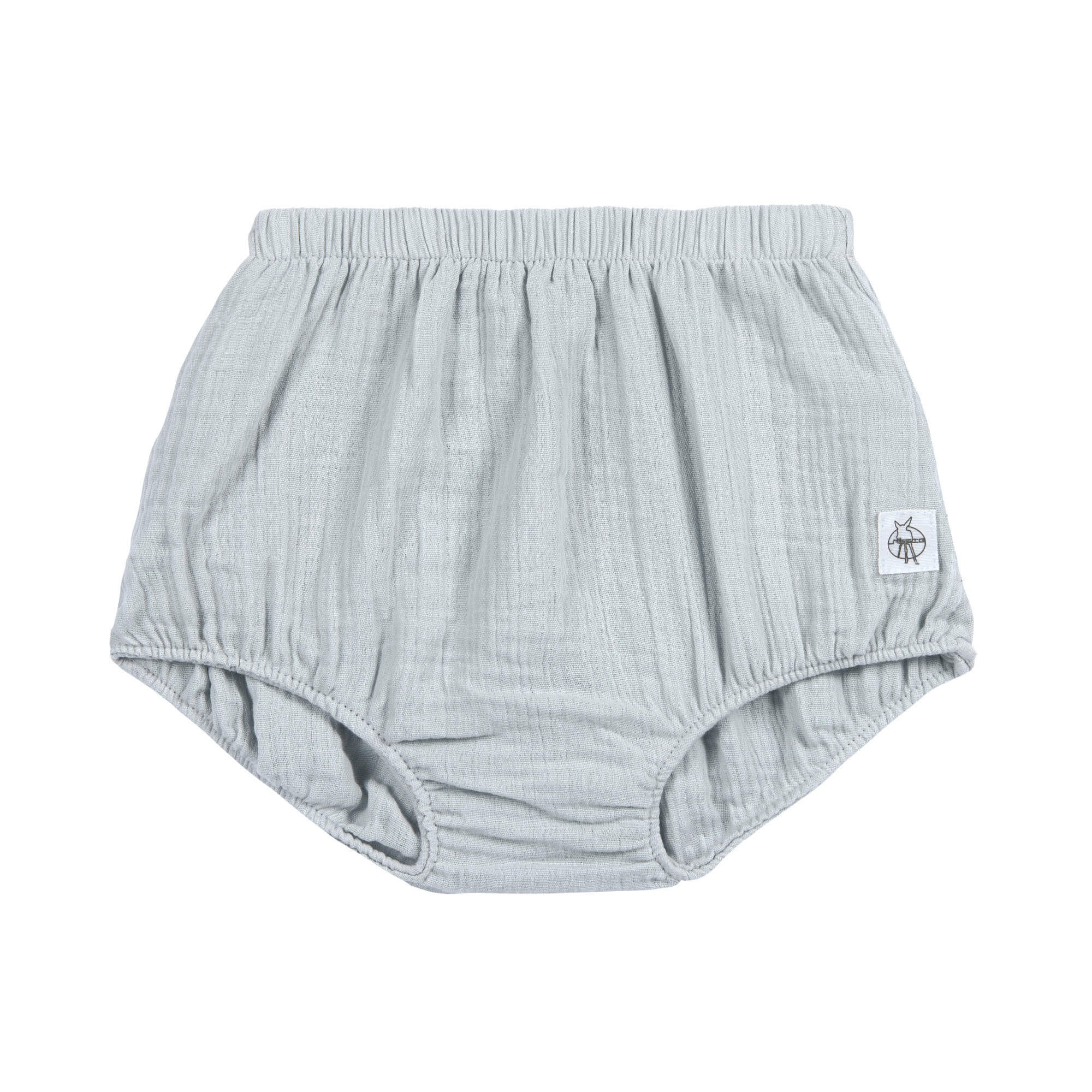 Musselin Baby Hose - Bio Baumwolle, Blau