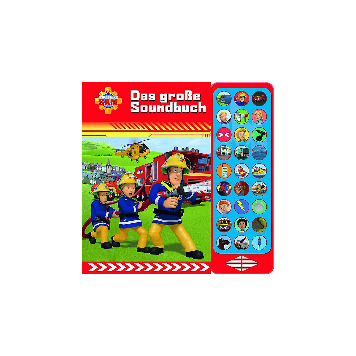 Feuerwehrmann Sam: Das große Soundbuch: 27-Button-Soundbuch