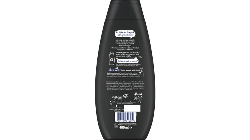 Schauma Shampoo Karbon Kraft 5 400 ml
