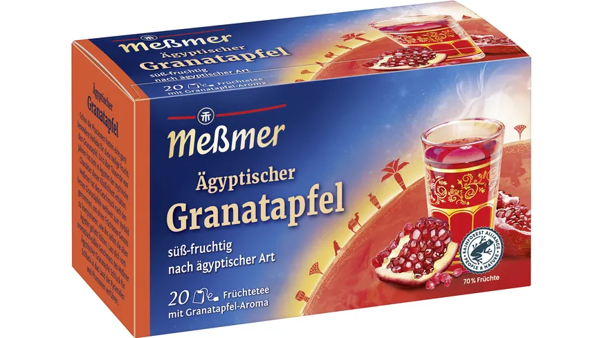 Meßmer Ländertee Ägyptischer Granatapfel 50 g