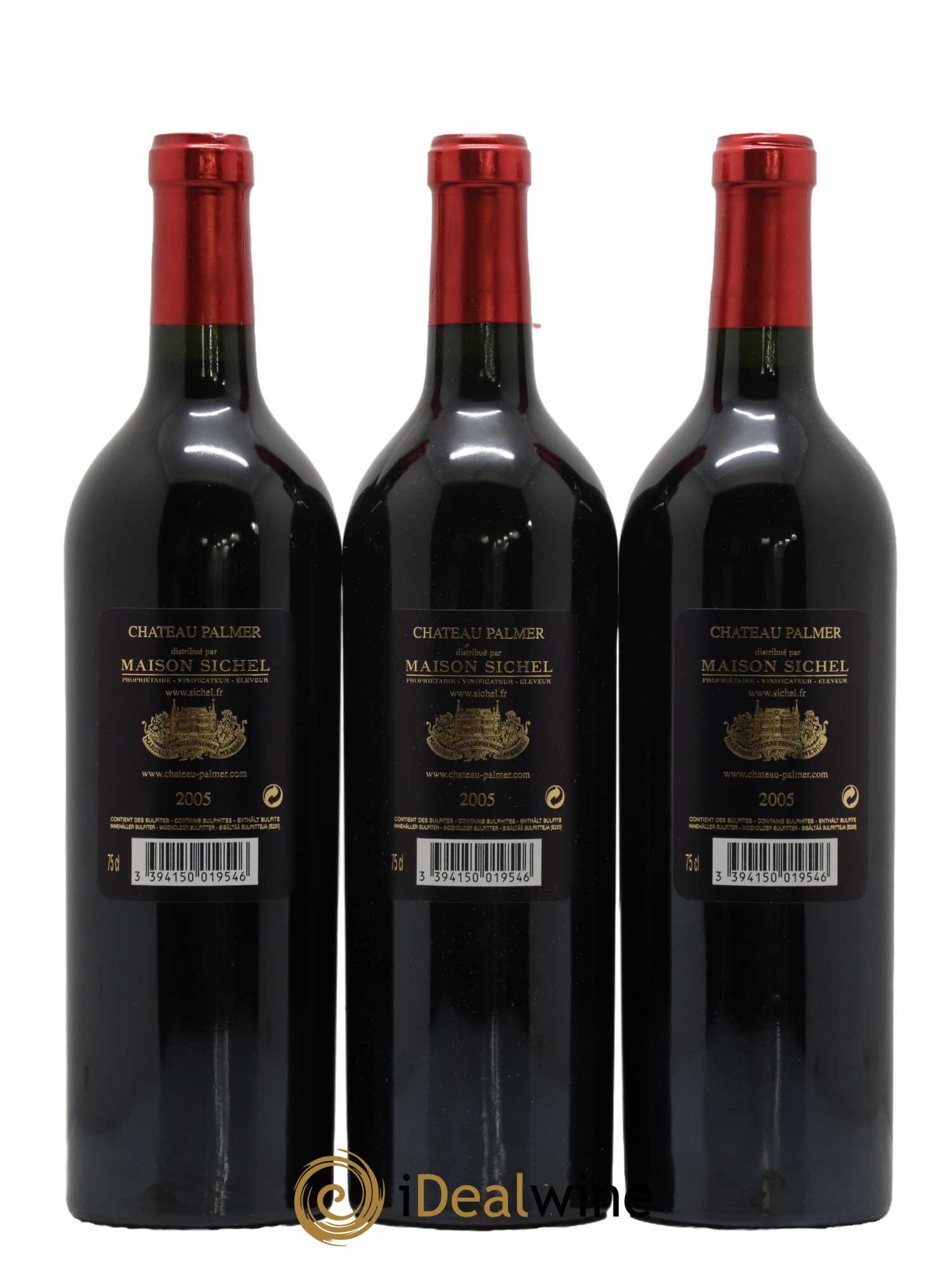 Château Palmer 3ème Grand Cru Classé  2005 - Lot de 12 Bouteilles