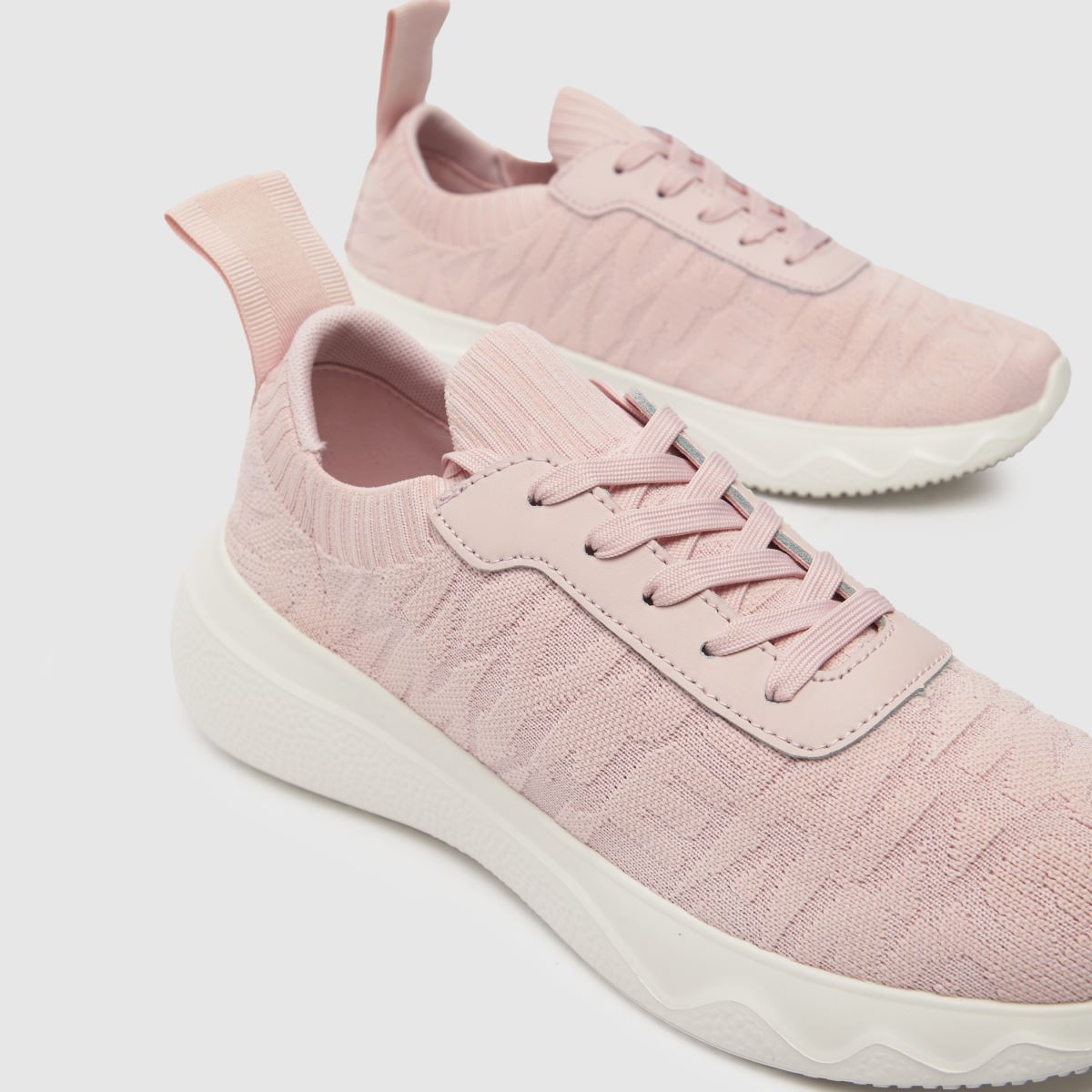 Tommy Jeans flexi jacquard sportcipő halványrózsaszínben