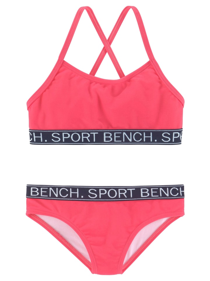 Bench Bustier-Bikini in pink günstig kaufen