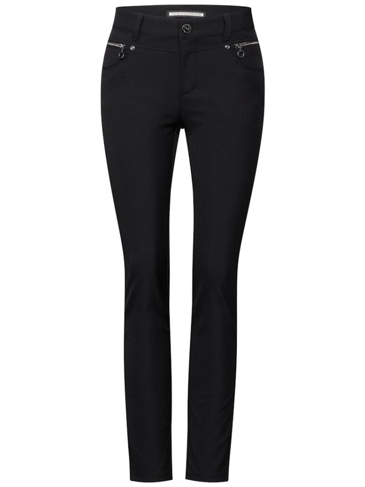 Street One Hose in Black günstig kaufen W34/L30