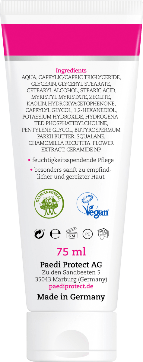 Handcreme trockene & empfindliche Haut, 75 ml