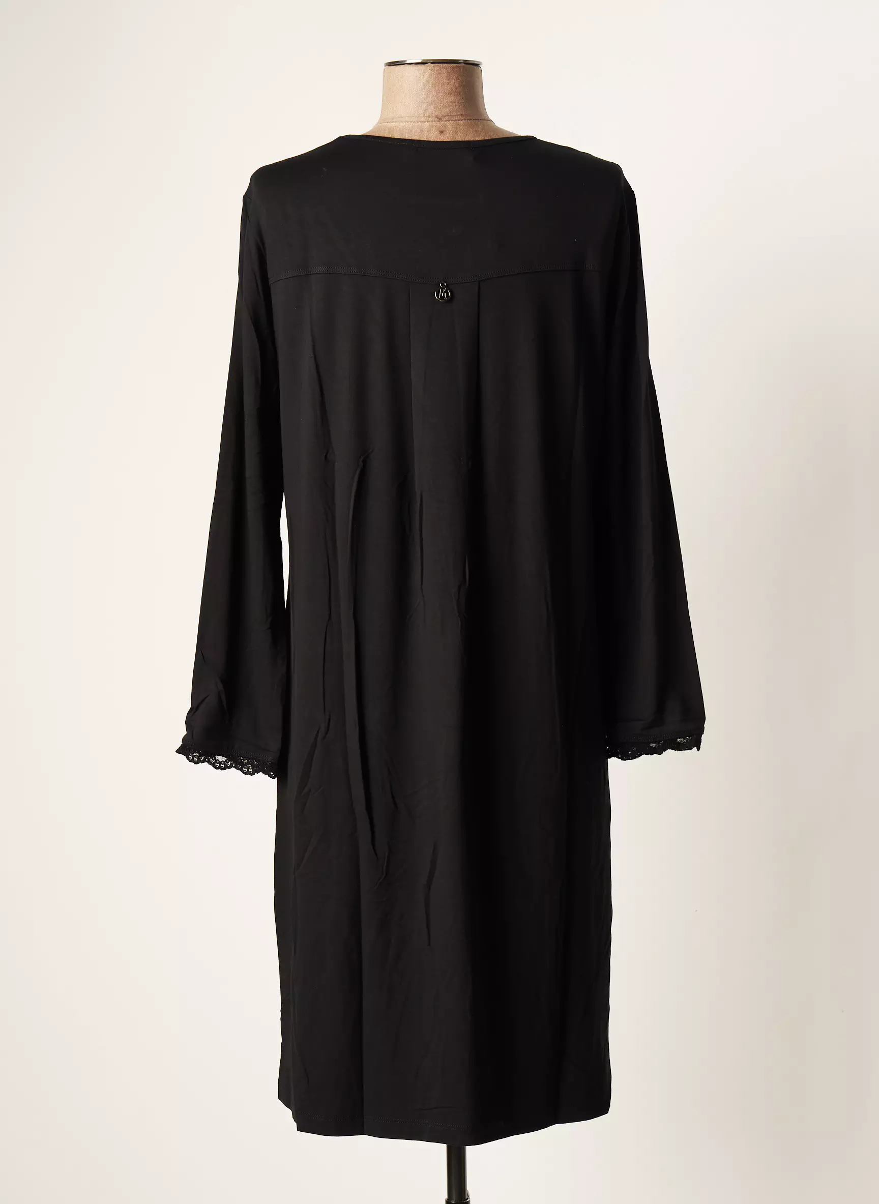 Maloka Robes Mi Longues Femme couleur noir