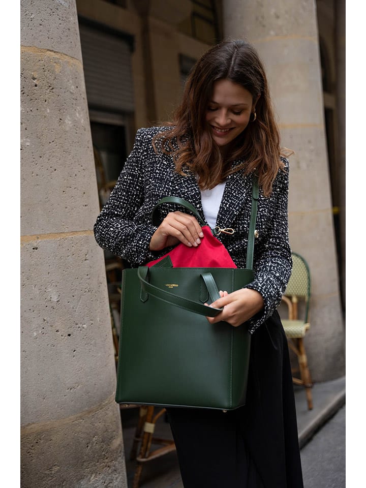 Victor & Hugo Paris Leder-Schultertasche 