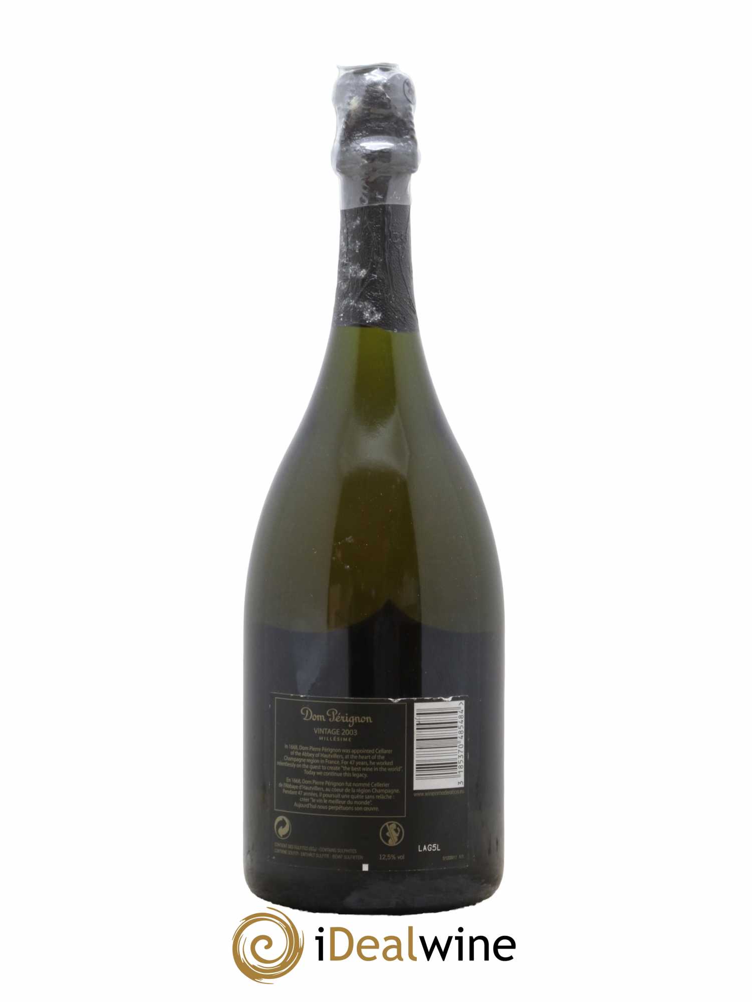 Brut Dom Pérignon  2003 - Lot de 1 Bouteille