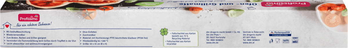 Ofen- und Grillmatte, 1 St