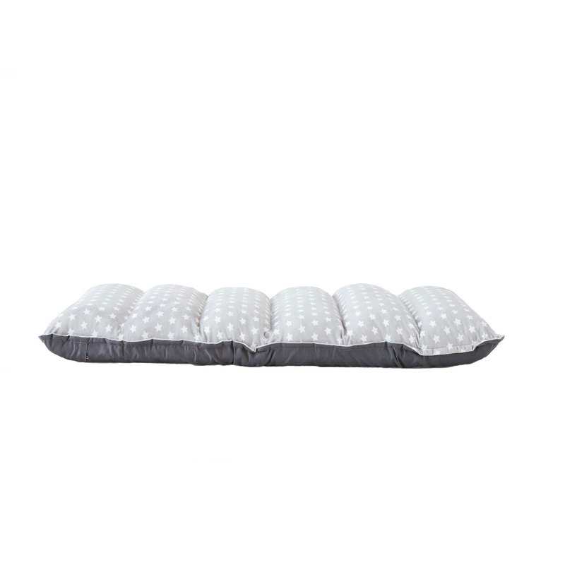 Fauteuil multi-positions étoiles gris et blanc Oxybul