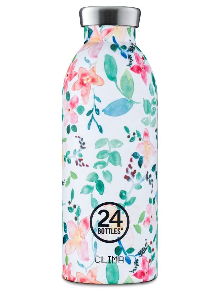 24Bottles Edelstahl Trinkflasche Clima Bottle Little Buds 0,5 l in blau günstig kaufen onesize
