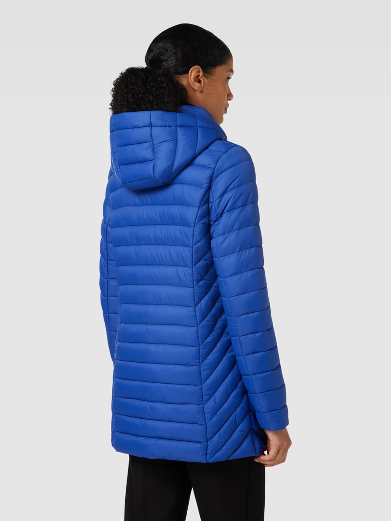 Steppjacke mit Reißverschlusstaschen in royalblau