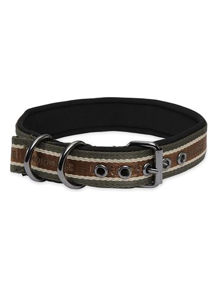 VOV & VUF Hundehalsband in Khaki günstig kaufen 36 cm
