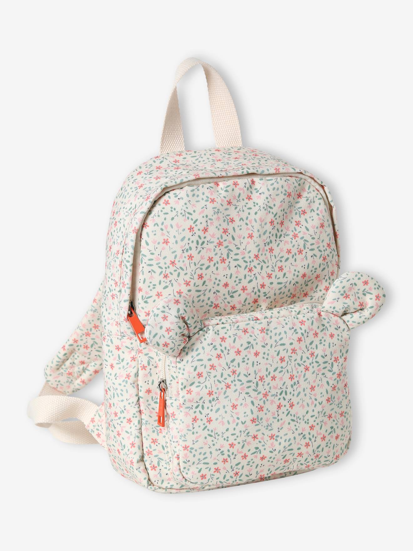 Vertbaudet Mädchen Vorschul-Rucksack - wollweiß