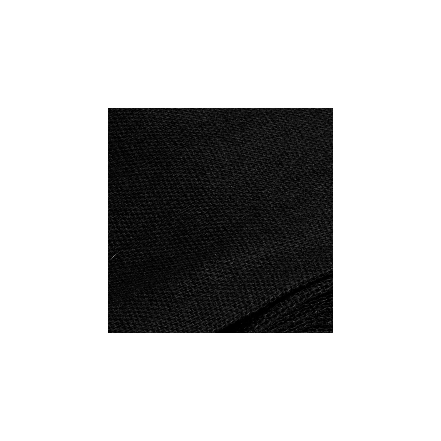 Jute (Rupfen), schwarz
