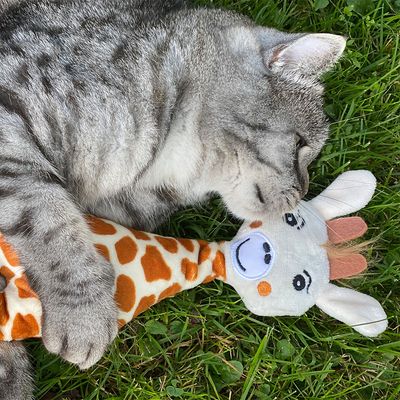 Aumüller Katzenspielkissen Giraffe Gina