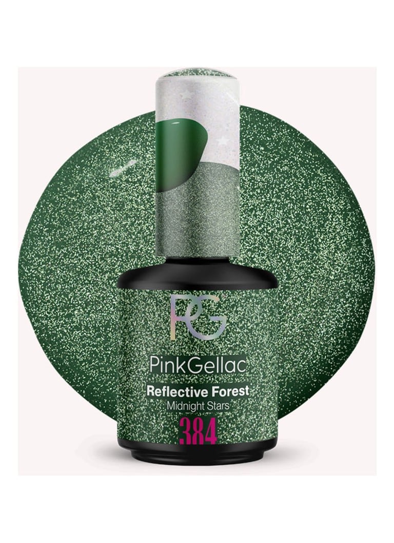 Pink Gellac 384 Reflective Forest - gēla nagu laka