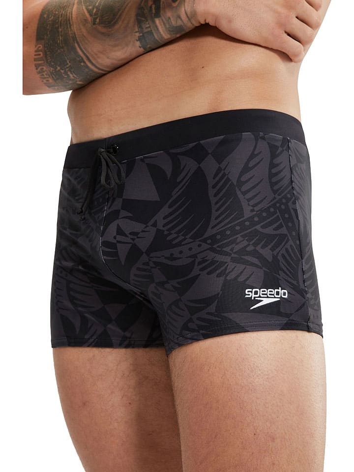 Speedo Badehose in Schwarz/ Grau günstig kaufen