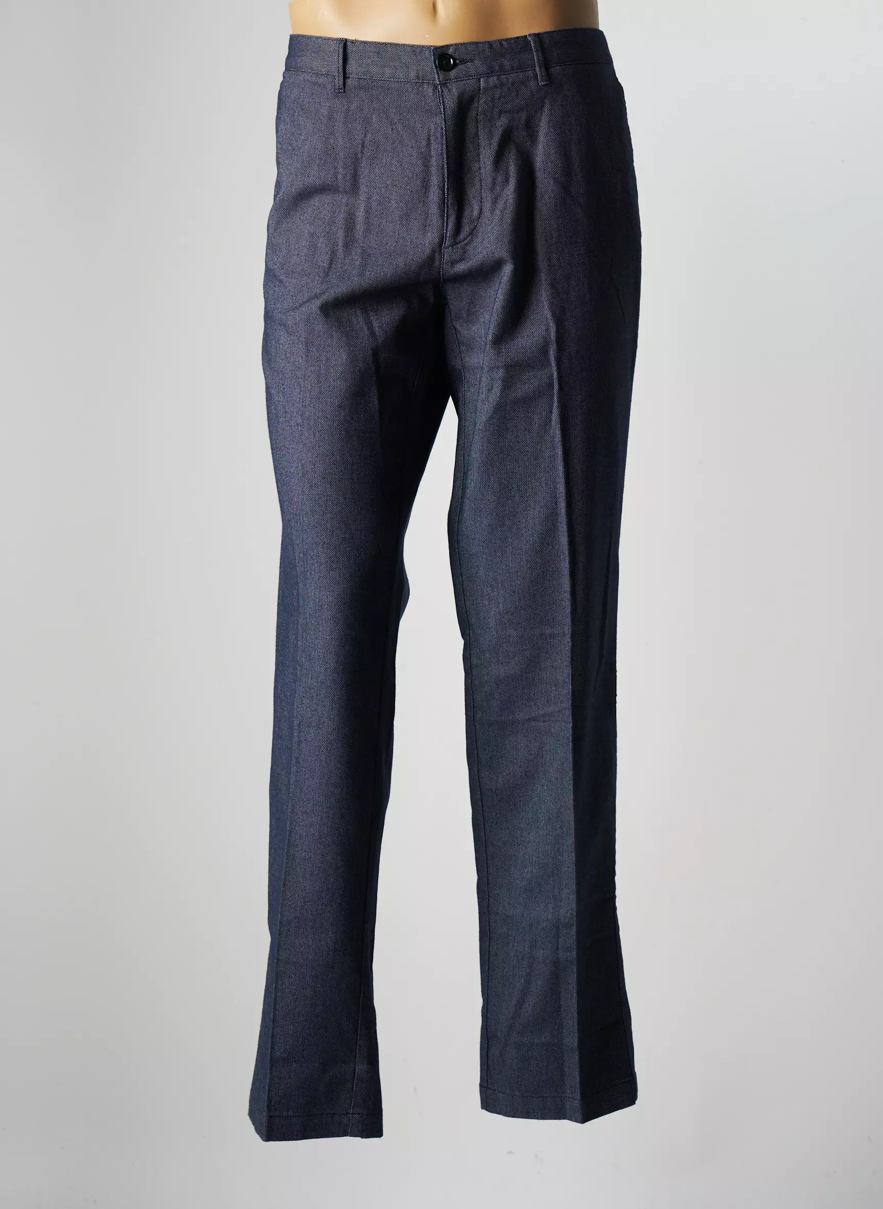 Hugo Boss Pantalons Droits Homme couleur bleu
