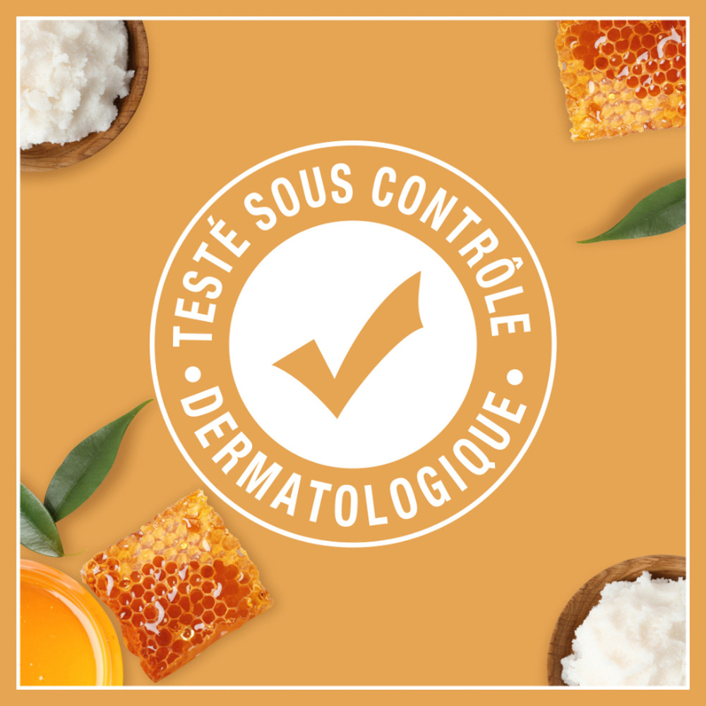 le petit marseillais Après-Shampooing Nutrition, Cheveux Secs, Miel de Provence BIO & Karité BIO Après-Shampooing