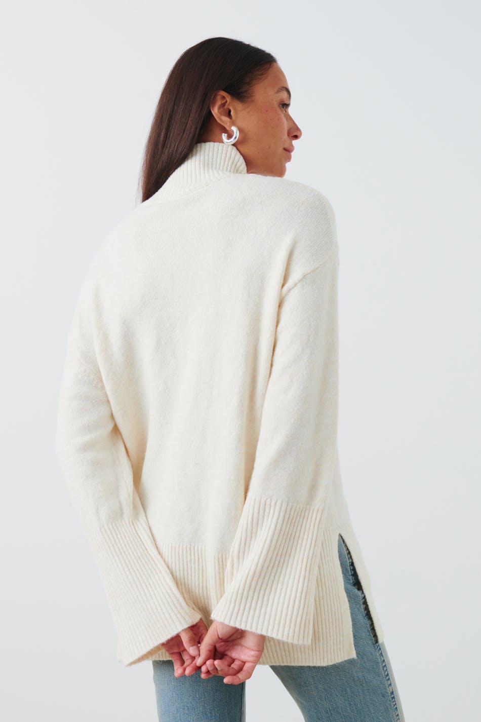 Knitted oversized sweater
