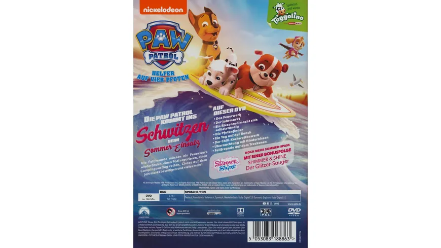 Paw Patrol: Sommer Einsatz