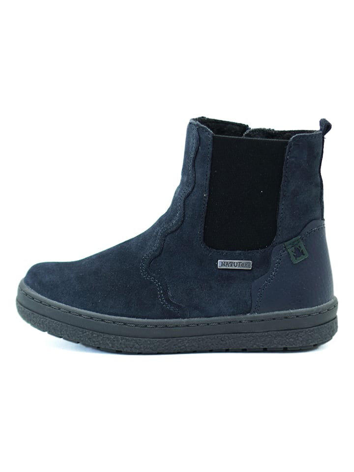 El Naturalista Leder-Chelsea-Boots in Dunkelblau günstig kaufen