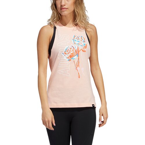DAMEN SHIRT FLORAL TANK W