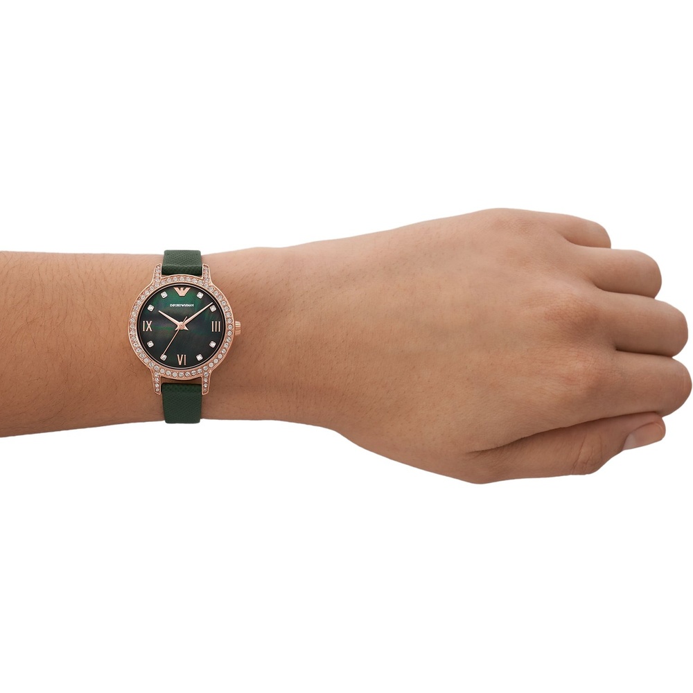 Emporio Armani Montre pour femme Acier inoxydable Montre