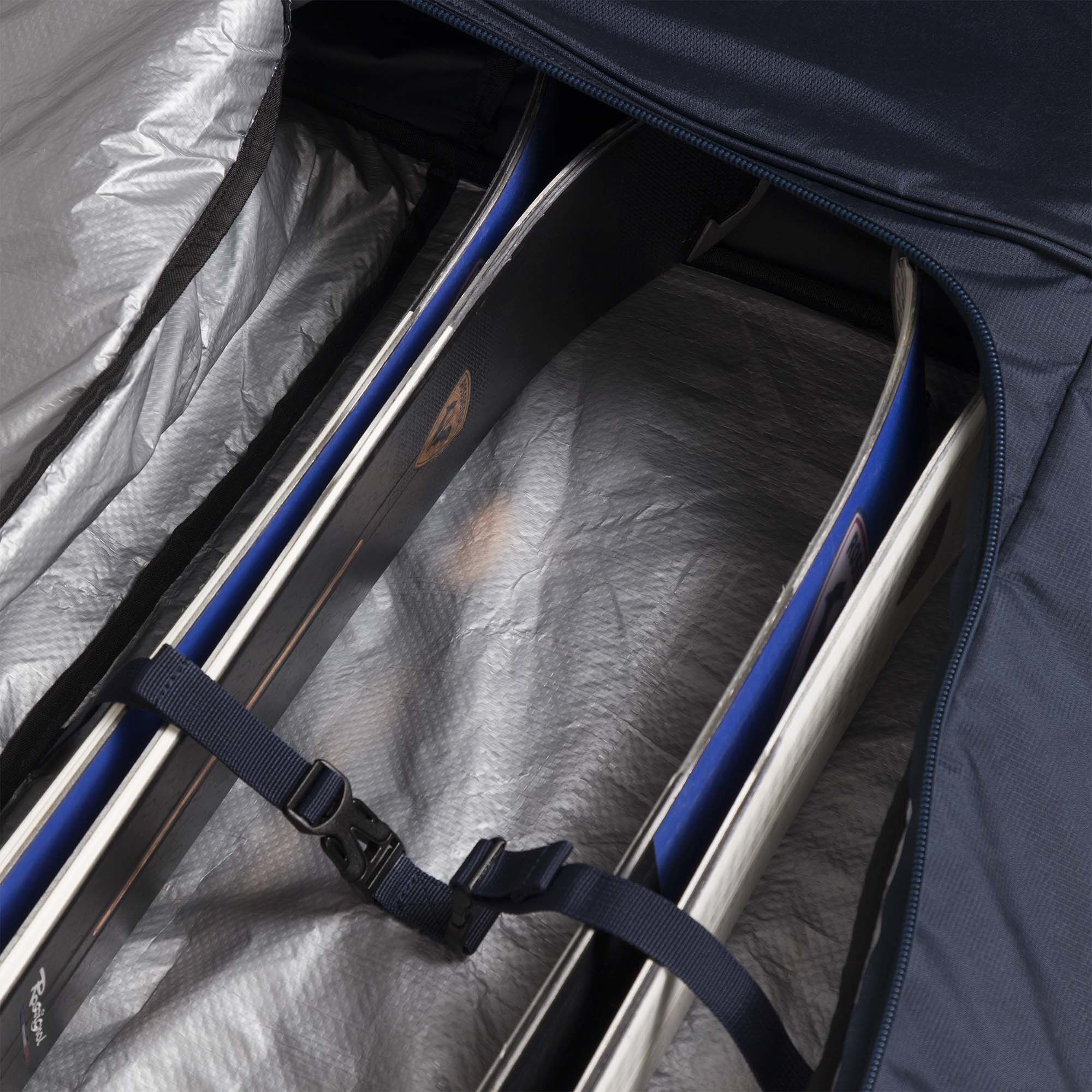Housse de ski à roulette unisexe Strato extensible 2 paires 170-210 Cm
