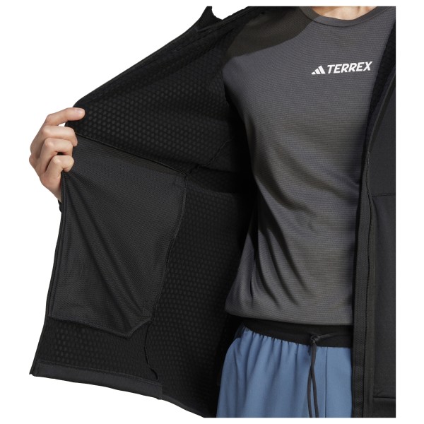 adidas Terrex - Terrex Xperior Light Fleece Hooded Jacket - Fleecejacke