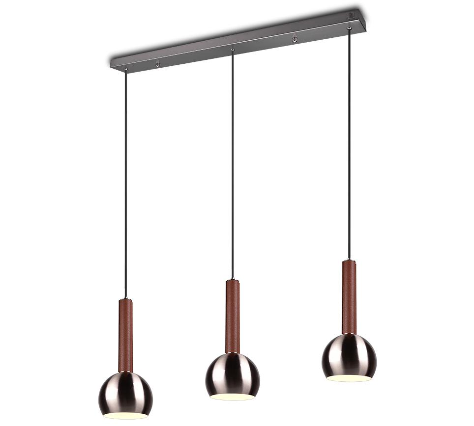 Cinque 3-flg Pendelleuchte Ciliana