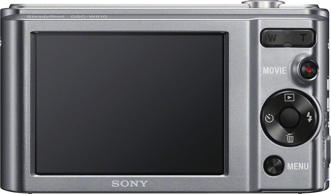 Sony DSC-W810 Kompaktkamera (20,1 MP, 6x opt. Zoom, Gesichtserkennungstechnologie für bis zu 8 Gesichter)
