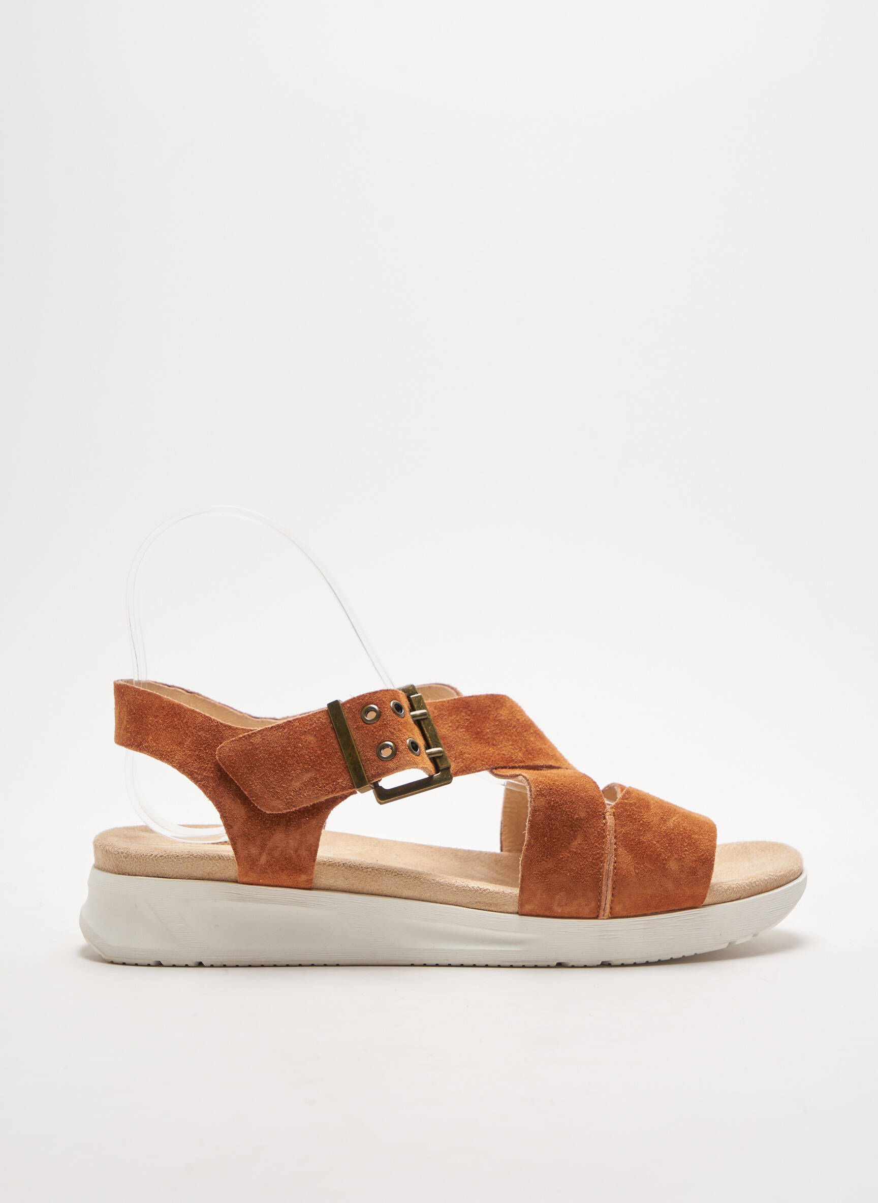 Fugitive By Francesco Rossi Sandales Nu Pieds Femme couleur marron