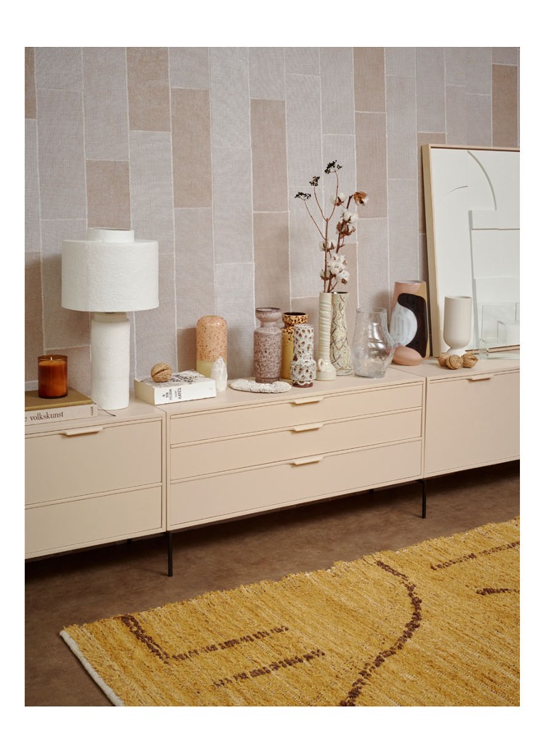 HKliving Gesso asztali lámpa Ø28,5 cm