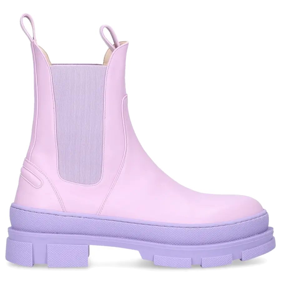 Bettina Vermillon - Chelsea Boots SIMONE Kalbsleder - lila