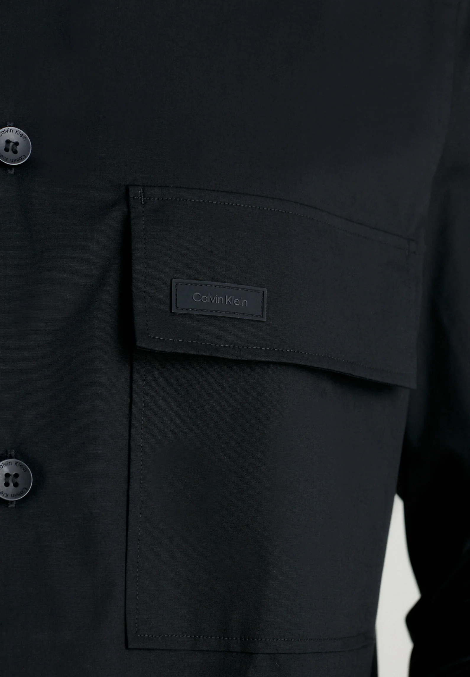 Calvin Klein POPELINA ELÁSTICA PARA INTERIOR - Chaqueta ligera