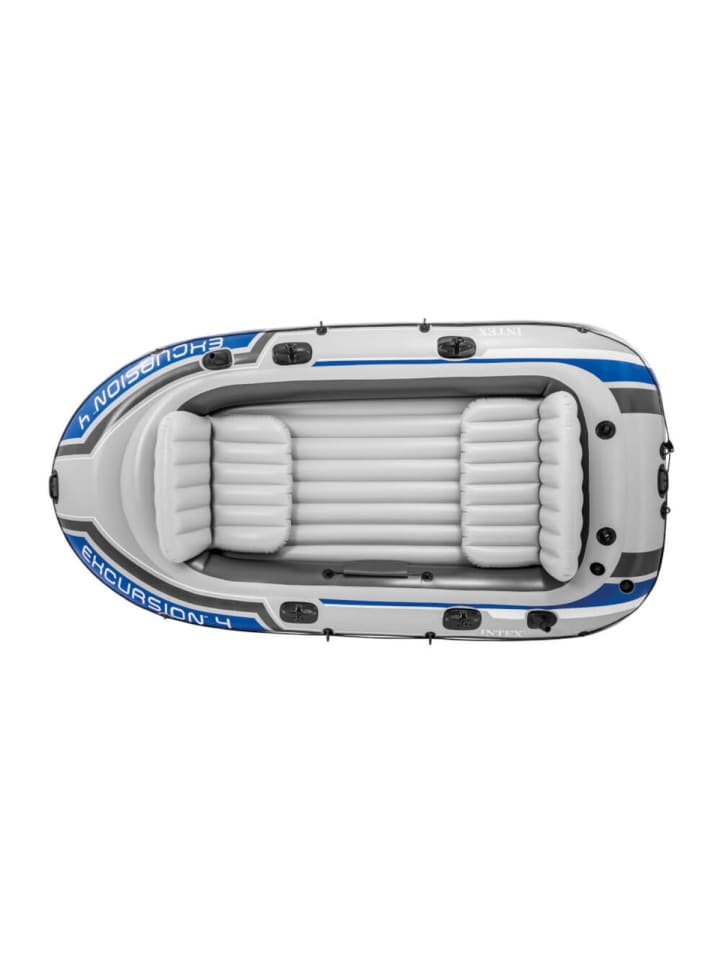 Intex Schlauchboot Excursion 4 mit Paddel und Pumpe 315x165x43cm in mehrfarbig günstig kaufen onesize